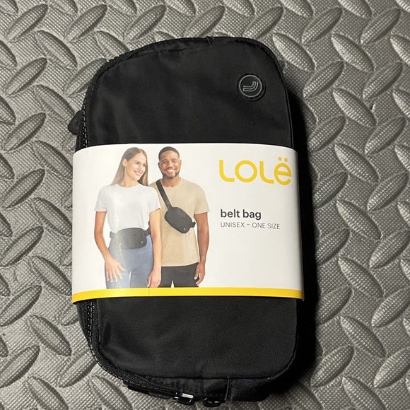 Lole Bags Nwt Lole Unisex Adult Fanny Pack Belt Travel Bag One Size Black 45 8hl2 Poshmark